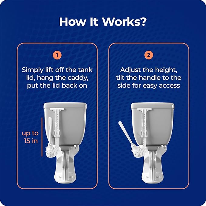 Squatty Potty Invisibrush Hidden Toilet Brush