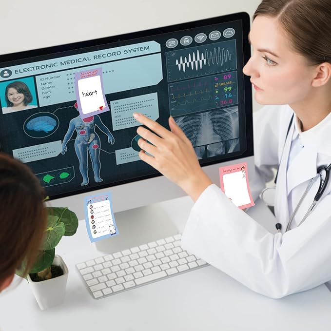 Nurses Week Gifts,16 Pieces Nurse Notepad Funny Notepads Sarcastic Sticky Memo Pads for Writing Notes Diary Lists Schedules School Nurse Gifts Medical Assistant Gifts Women Coworkers Home Office Gifts