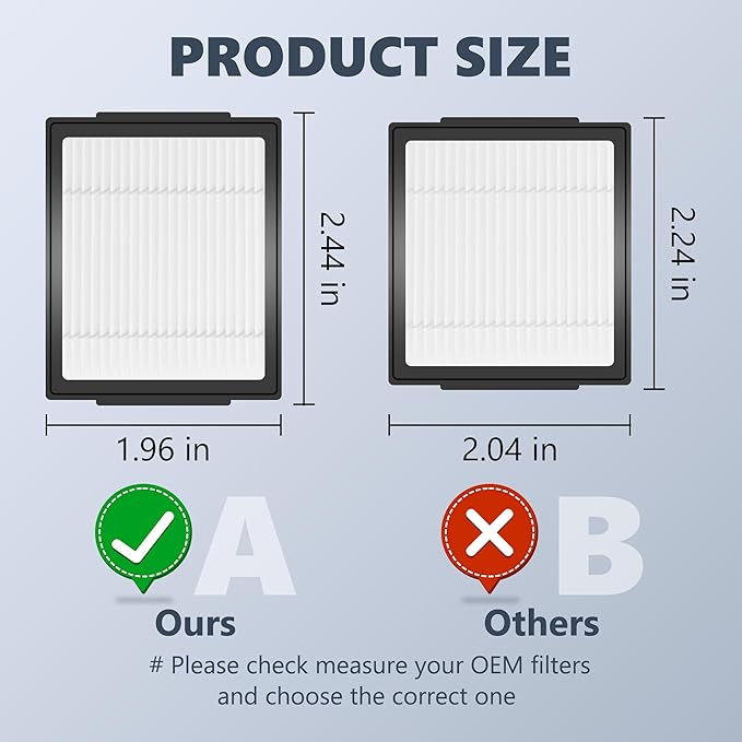 Improvedhand Filters Replacement Fit for i-Robot Room.ba E I & J Series i7 i7+/plus i3 i3+ i4 i6 i6+ i8 i8+ E5 E6 E7 Vacuum Cleaner, 9 Pack Filter Replacements + 1 Cleaning Brush