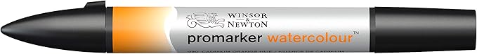 Winsor & Newton ProMarker Watercolor Marker, Cadmium Orange Hue
