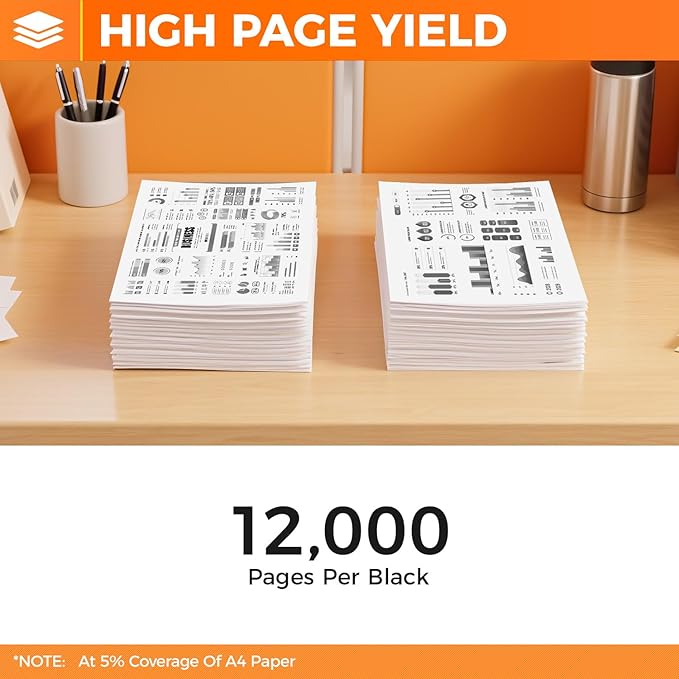 KingKJ TK-342 TK342 Toner Cartridge Black 2-Pack High Yield Replacement for Kyocera TK-342 TK342 1T02J00US0 1102J03EU0 Toner Ink Compatible with Kyocera FS-2020D FS-2020DN Printer Copy（12,000 Pages）
