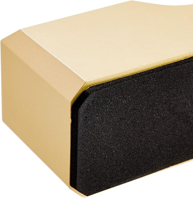 2 Piece Matte Gold Stapler and Tape Dispenser Set for Home Office Decor, Classroom Supplies, Desk Accessories for Dorm Room, Students, Teachers, Office Organization