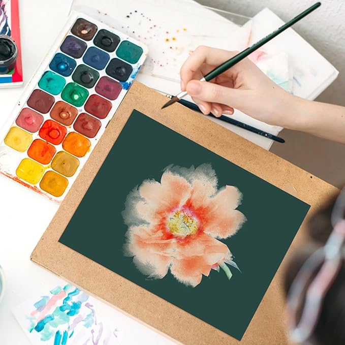 OcePor 100 Sheets Dark Green Cardstock Paper, Colored Printer Paper 8.5 x 11, Thick Construction for Cards Making, Scrapbook，Office Printing, Invitations, Certificates，DIY Crafting 92 lb/250gsm