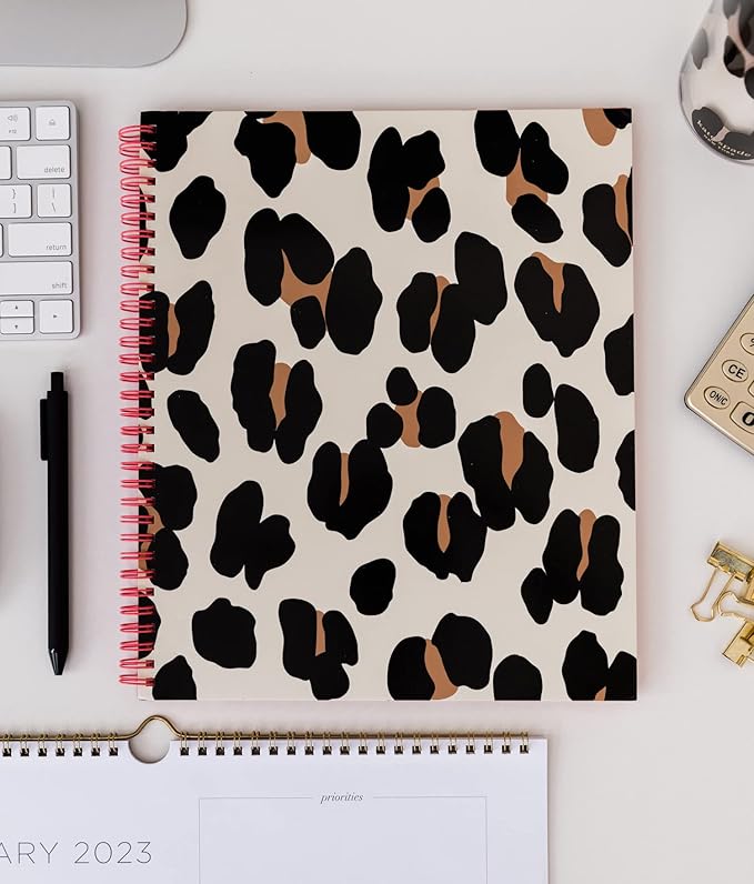 Kate Spade New York Large College Ruled Notebook, 11" x 9.5" Spiral Notebook with 160 Pages