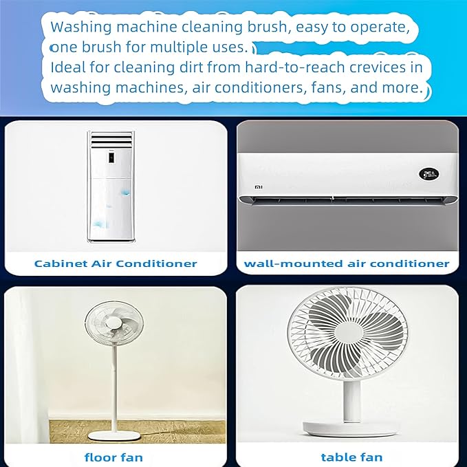 Washing Machine Cleaning Brush, Washing Machine Brush Washing Machine Cleaner Front Load Washer Cleaner Brush Load Washer Cleaner Drum Washing Machine Brush Washing Machine Cleaning Tools 3pcs