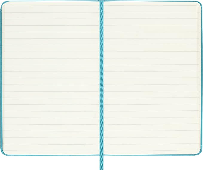 Moleskine Classic Notebook, Pocket, Ruled, Blue Reef, Hard Cover (3.5 x 5.5)