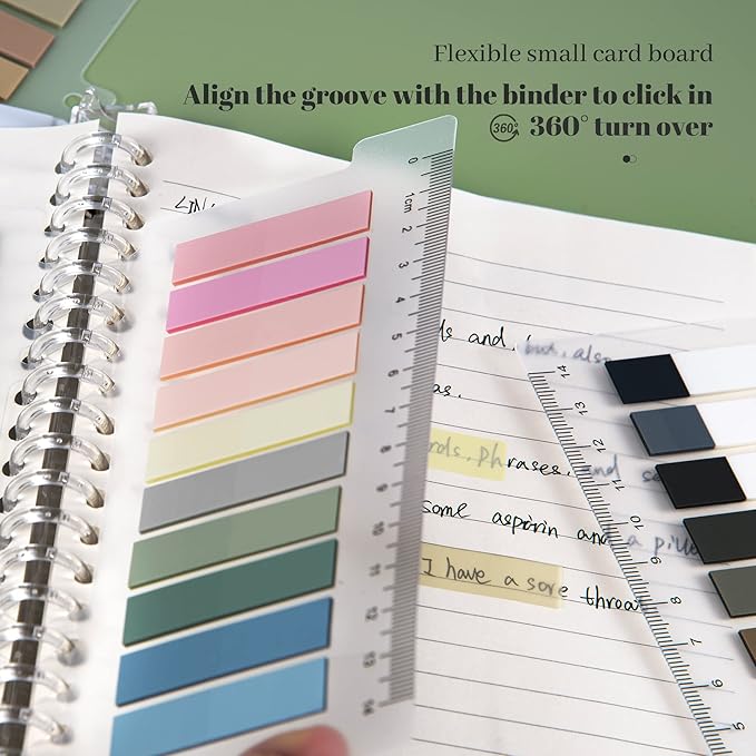 Golcellia Sticky Tabs,Sticky Note Tabs,Book Tabs,Index Tabs, Page Tabs, Page Markers,60 Colors, 7 Designs,Annotation Tabs,Book Annotation Supplies