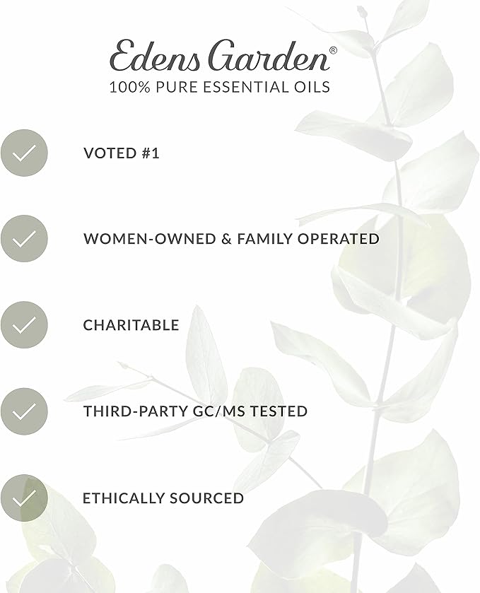 Edens Garden Sparkling Cinnamon Natural Room & Linen Spray – 100% Pure Essential Oil Aromatherapy Mist for Holiday & Christmas Scents – Non-Toxic, Long-Lasting Festive Air Freshener, 4 fl oz (118 ml)
