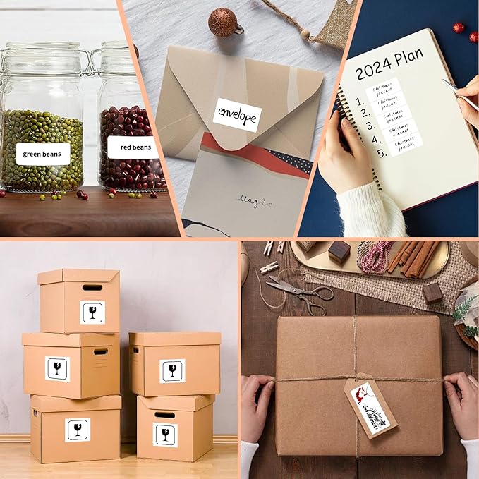 1" x 2-5/8" Shipping Return Address Labels for Laser Inkjet Printer, 30 UP Labels for Amazon FBA, White Blank Mailing Stickers (50 Sheet / 1500 pcs)