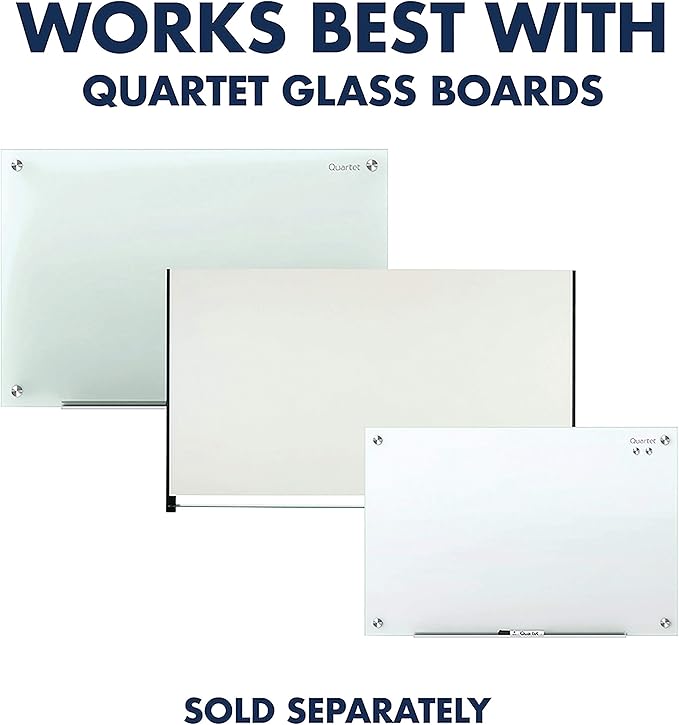 Quartet Glass Dry Erase White Board Cleaner, Whiteboard Cleaning Spray, 17 oz, Orange Scented (562)