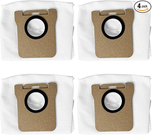Replacement Dust Bag Compatible for Dreame Bot L10S Ultra Robot Vacuum Cleaner Parts Accessories 4PCS