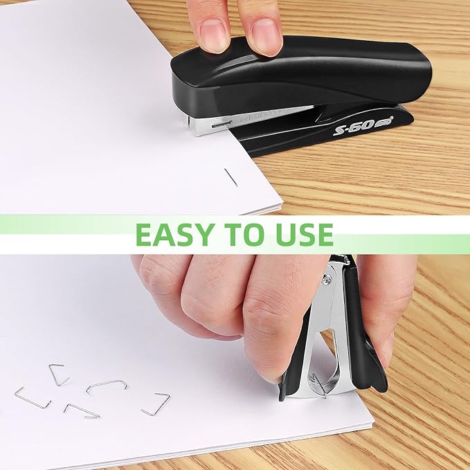 Scissors，Office Supplies Kit, Desk Accessories Set, Products Include Scissors, Stapler, Staples, Staple Remover，Pen Holder, Paper Clips, Push Pins, Binder Clips