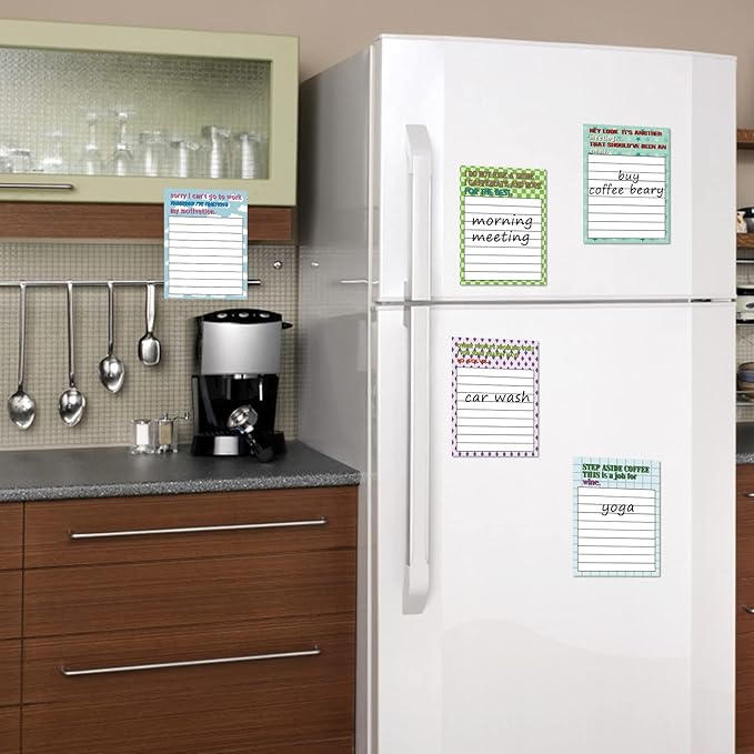 10 Pads Funny Sticky Notes with Sarcastic Sayings, to Do List Sticky Notes Pad with Lines, Cute Memo Notepads for Reminder Planner Students Office Coworkers Staff Appreciation Gifts 3 x 4 Inch