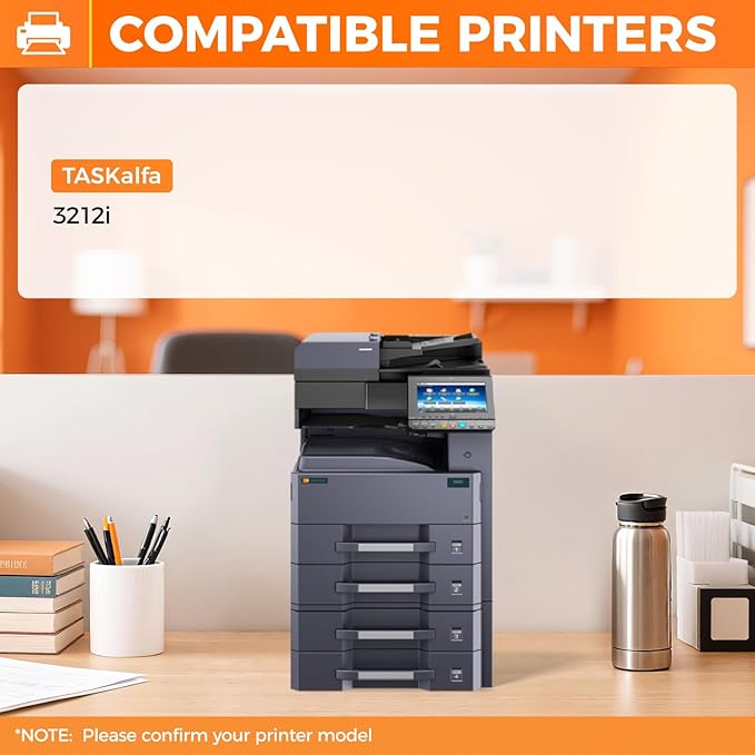 TK7127 TK-7127 Toner Cartridge Black 1-Pack High Capacity Replacement for Kyocera TK7127 TK-7127 1T02V70USJ Compatible with Kyocera TASKalfa 3212i Multifunctional Printer,20,000 Pages Monochrome Ink