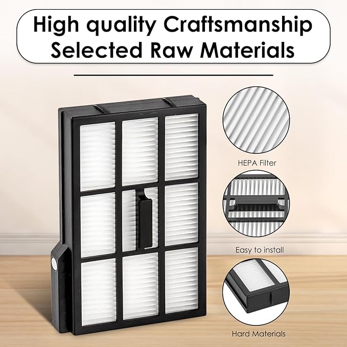 (3 Pack) Omni E28 Replacement HEPA Filters Compatible with Eufy Omni E28/ Omni E25 Robot Vacuum, Upright Filter, Canister Filters, Vacuum Filters, Accessories Kit