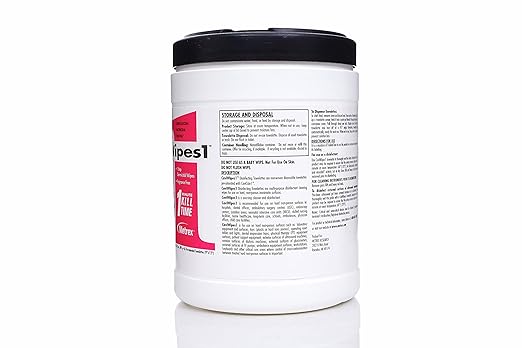 Metrex CaviWipes1 Surface Disinfectant, Premoistened Alcohol Based, 9 x 12" XL Manual Pull Wipes, 13-5150 (Pack of 1)