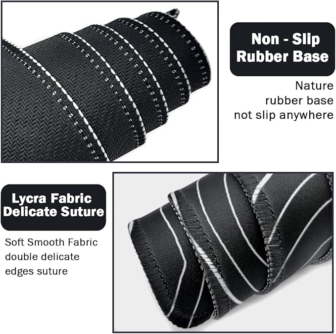 Topographic Mouse Pad Set, Extended Mouse Pad+Keyboard Wrist Rest, Memory Foam Ergonomic Easy Typing, 4Pcs (35.4×15.7 in) Desk Pad Set for Home Office Study Game-Topographic Contour