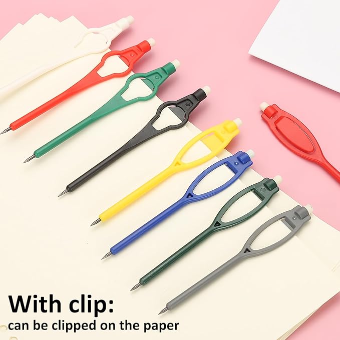 PATIKIL 2H Pencils, 12 Pack Golf Scoring Pencils with Eraser Mechanical Plastic Bulk for Sport Games Meeting Office, Red