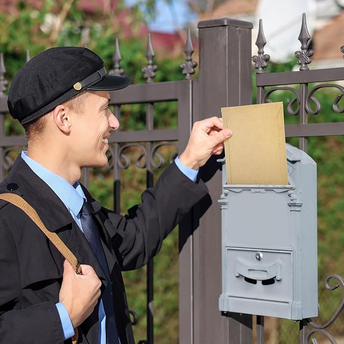 50 Pack 7x9 inch Kraft Rigid Mailer Self Seal Photo Document Mailers, Stay Flat Kraft Cardboard Envelopes Photography Mailers for CD, Photos, Document