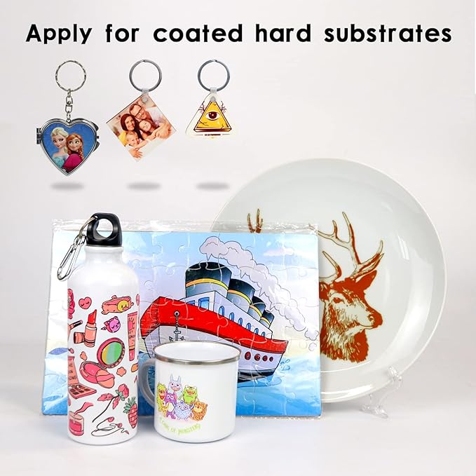 Sublimation Paper 100 Sheets Heat Transfer Paper 8.5x11 inch Compatible with Inkjet Sublimation Printer 105g