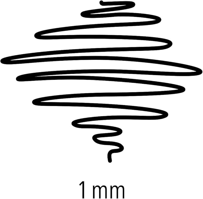 STAEDTLER Lumocolor Universal Pen, Medium, Felt Tip, Permanent Marker, 1.0mm, Black 317-8