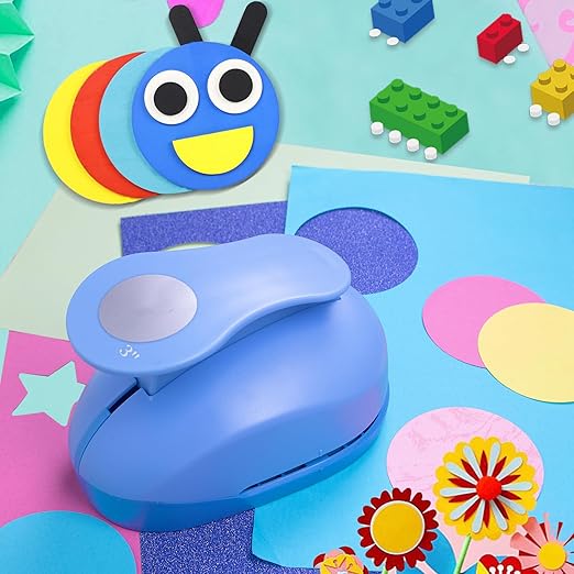 Paper Punch, 3 inch Circle Hole Punches, Circle Paper Puncher, Large CirclePunch, Large Hole Puncher, CirclePunches for Paper Crafts, CraftPunch, Shape HolePunch, 3 inch PaperPunch for Cardstock