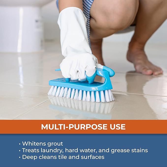 Chem-Girl OxyPro Concentrated Multi-Purpose Surface Cleaner to the Rescue - Chlorine-Free, Oxygen-Powered Stain & Odor Remover, 5 Percent Hydrogen Peroxide (H2O2), 1-Gallon, 2-Pack