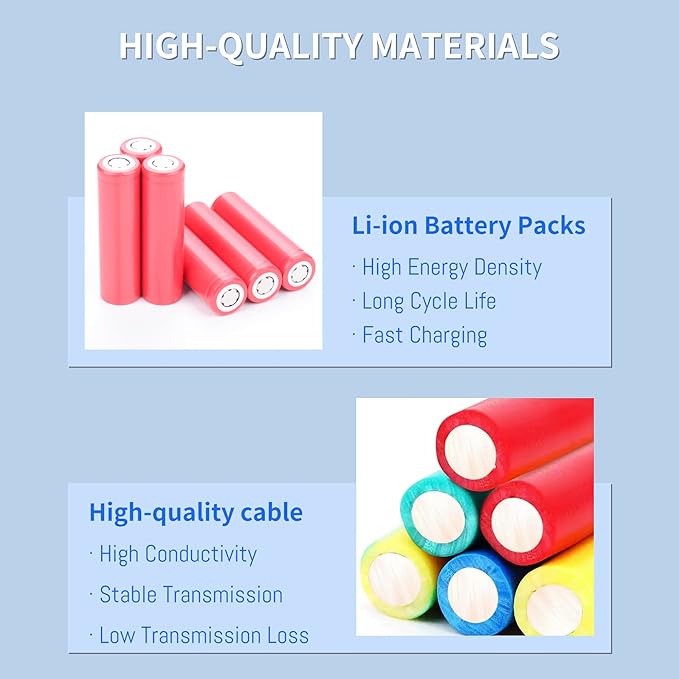 TZRONG M210 Battery Replacement for Lefant, Compatible with Lefant M210 M210B M210P M213 M213S Robot Vacuum Cleaner 2000mAh12.8V Li-ion Battery