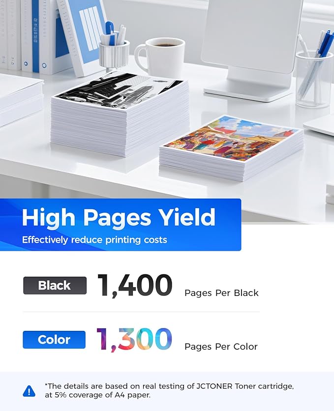 TN223 Toner Cartridge Set 4-Pack Replacement for Brother TN-223 TN227 Compatible with HL-L3270CDW HL-L3210CW MFC-L3770CDW HL-L3290CDW MFC-L3750CDW L3710CW HL-L3230CDW L3230CDN Printer Ink Color Black