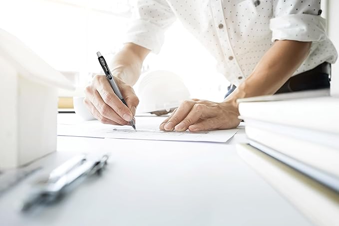 PILOT, G2 Mechanical Pencils, 0.7mm HB Lead, Black Accents, Pack of 144