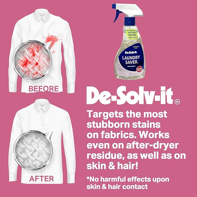 De-Solv-it 11823 Orange Sol Laundry Saver Stain Remover Spray, 12 oz (Fоur Расk)