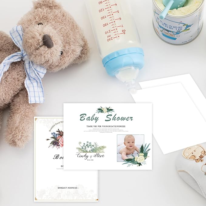 100 Pack White Blank Cardstock 5x7 Thick Paper，Goefun 80lb Flat Cards Stock Printer Paper for Invitations, Postcards, Photos, DIY Card Making