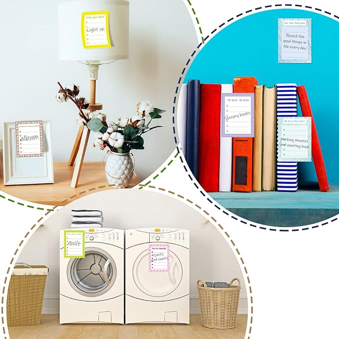 8 Pads Inspirational Sticky Notes, Cute Memo Notepads for Reminder Planner Students Office Coworkers Staff Appreciation Gifts