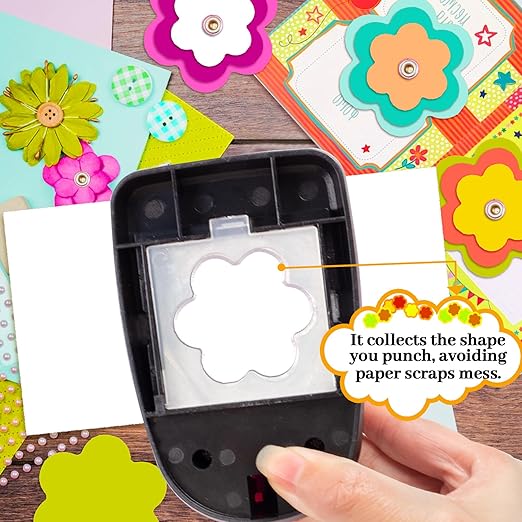 2 inch Paper Punch Flower Hole Punch Flower Punches for Paper Crafts Large Flowers PaperPuncher FlowerPunch Craft Punches Flowers Scrapbook Puncher