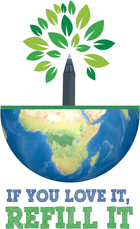 Pentel EnerGel RTX Retractable Liquid Gel Pen, (0.7mm) Metal Tip, Medium Line, Brown Ink, 12 pack (BL77-E)