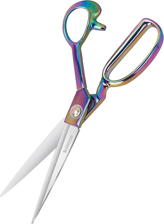 Fabric Scissors Professional 10" Sewing Scissors,Heavy Duty Shears for Fabric,Leather,Raw Materials,Dressingmaking,Upholstery Shears for Dressmakers Students Office Crafting