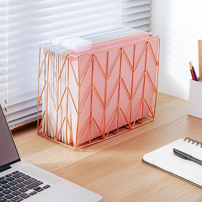 Y YOMA 12 Pack Colored Hanging File Folders Letter Size Decorative Hanging Folder Cute Pretty File Folderfor Filing Cabinet Drawer Office Home with 1/5-Cut Adjustable Tabs, Soft Color