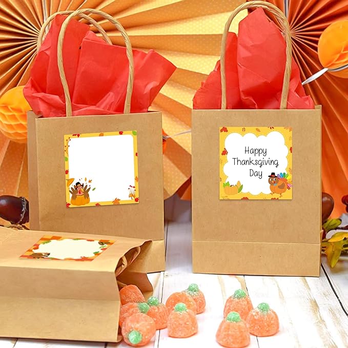 30 Pcs Thanksgiving Sticky Notes Turkey Note Pads with Maple Leaf Memo Notes for Fall Thanksgiving Gifts School Office Home Students Teachers Give Thanks Presents (Thanksgiving)