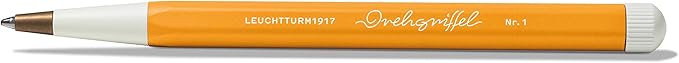 LEUCHTTURM1917 - Drehgriffel Writing Pen (Rising Sun) - Gel Pen with Black Ink Included