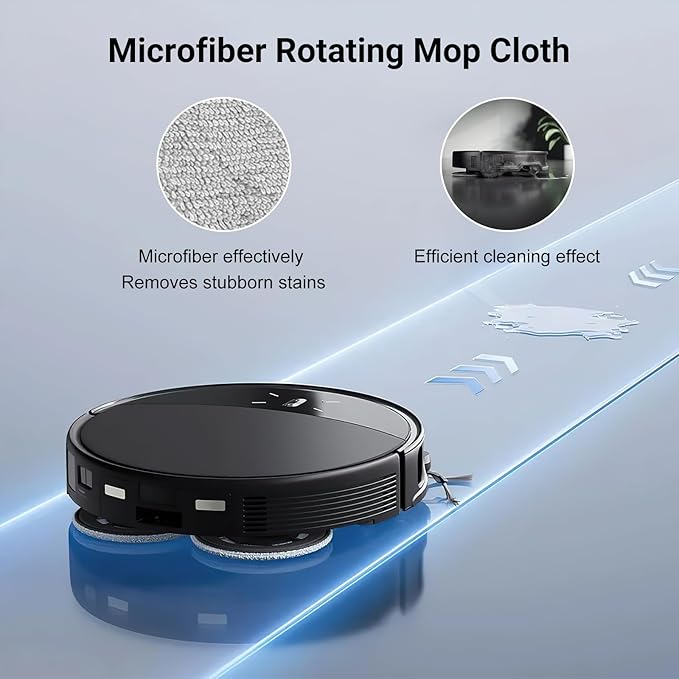 Bpbdzz 34set Qrevo CurvX Accessories for Roborock Saros 10R Robot Vacuum 4 Main Brushes, 4 Filters, 6 Mop Pads, 6 Dust Bags & Scented Tablets, 6 Side Brushes, 1 Cleaning Brush, 1 Screwdriver