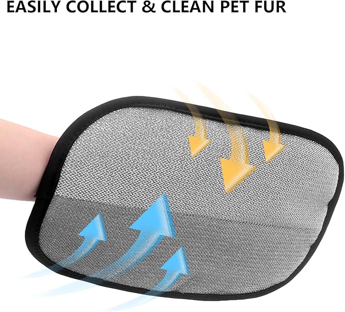 JOANGIHC Pet Hair Removal Glove for Cats & Dogs: 1PC Five-Finger Glove for Animal Fur Removal Tool, Pet Hair Remover for Couch,Carpet,Clothes