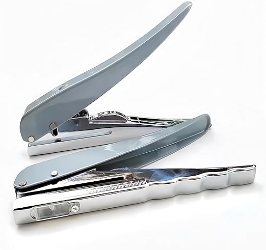 Single Hole Punch, Heavy Duty Hole Puncher Handheld Paper Puncher Small Hole Punch for Crafts Cards Paper Tags Scrapbook-1/8 inch (3mm)