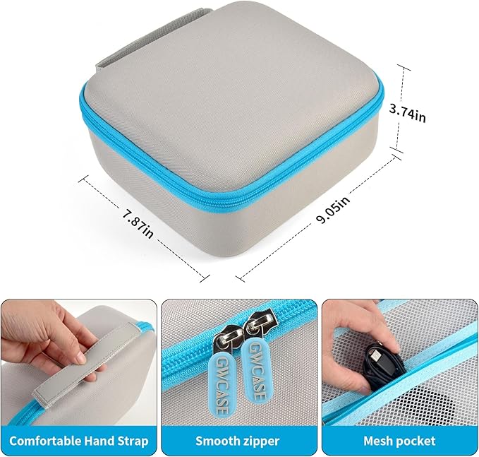 GWCASE Storage Case for Brother PT-N10 Personal Handheld Label Maker, Portable Carrying Holder Organizer for Label Tapes and Other Accessories（Bag Only）