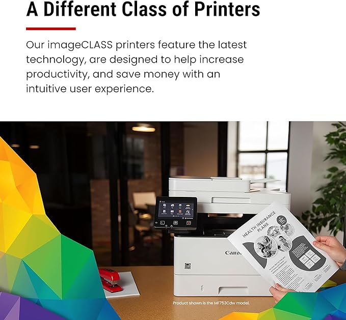 Canon imageCLASS MF465dw II - Wireless Duplex Laser Printer with Print, Copy, Scan, Fax, Expandable Paper Capacity and 3 Year Limited Warranty, 42 PPM