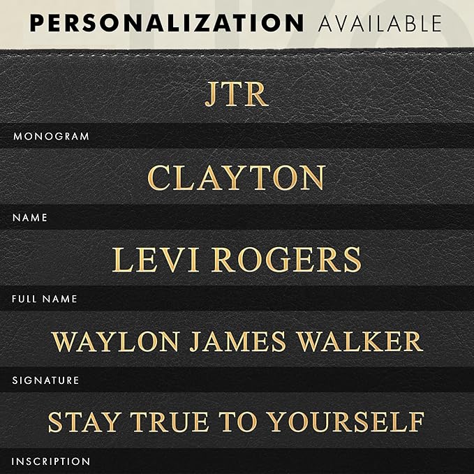 ELIZO Personalized Custom Desk Pad Set Real Leather Desk Mat Mouse Pad Unique Gifts for Him Her Leather Gifts for Men Women Engraved Embossed Monogrammed Corporate Gifts