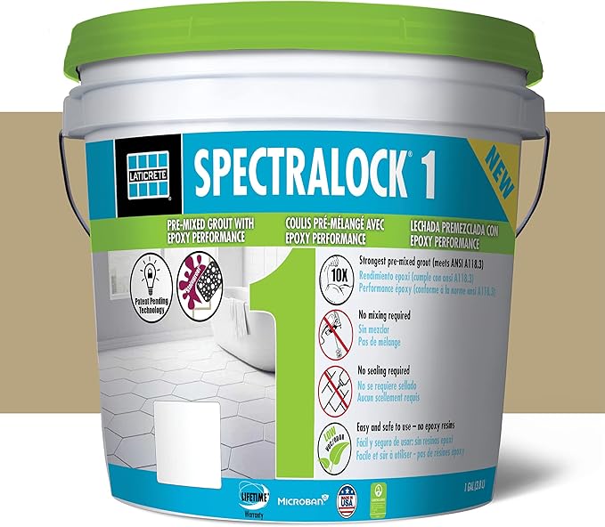 LATICRETE SPECTRALOCK® 1 Pre-Mixed Grout (#52 Toasted Almond)