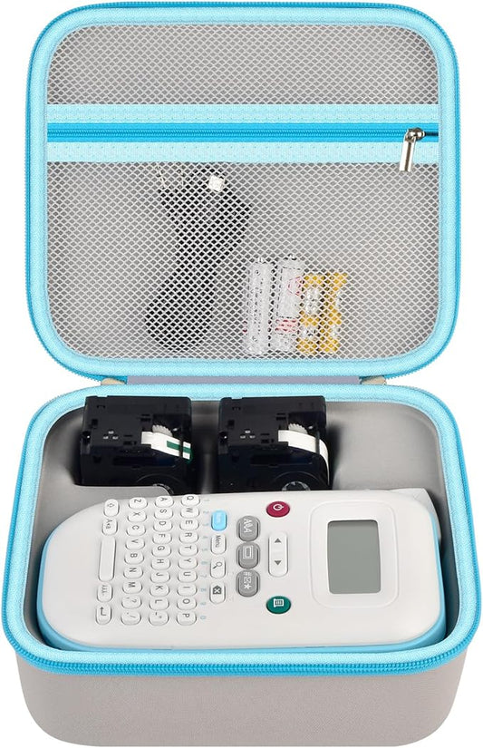 GWCASE Storage Case for Brother PT-N10 Personal Handheld Label Maker, Portable Carrying Holder Organizer for Label Tapes and Other Accessories（Bag Only）