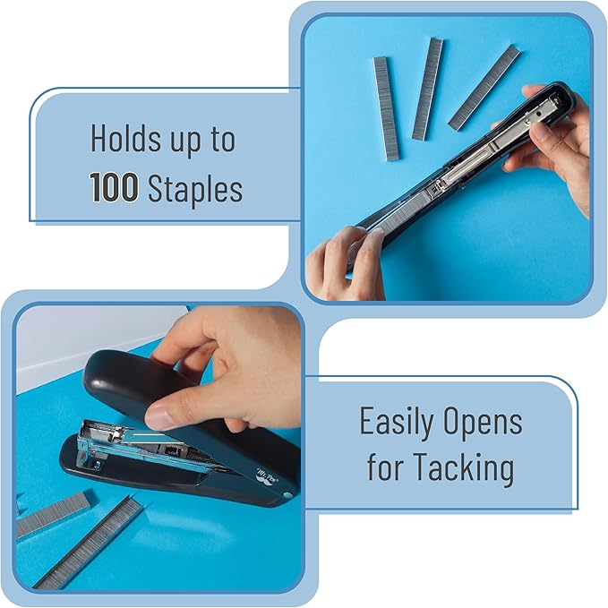 Mr. Pen- Staplers with 200 Staples, 20 Sheet Capacity, Pack of 2, Staplers for Desk, Office Stapler, Desk Stapler, Stapler with Staples, Black Stapler, Paper Stapler, Stapler and Staples