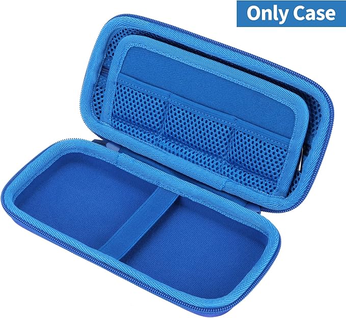 Storage Case Compatible with Texas Ti-84 Plus CE/TI-84 Plus/TI-Nspire CX II CAS/TI-Nspire CX II/TI-83 Plus/TI-89 Titanium/TI-85/TI-86 Calculator (Sky Blue)