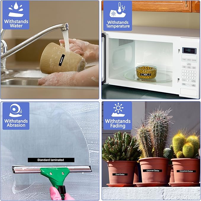 GREENCYCLE 3 Pack Compatible for Ptouch TZe-345 Aze-345 TZ-345 AZE Tape 18mm 0.7''Laminated White on Black Laminated Label Tape for PT-2730 PTD400AD PT-D450 PTD600 PTP700 PTP710BT Label Maker